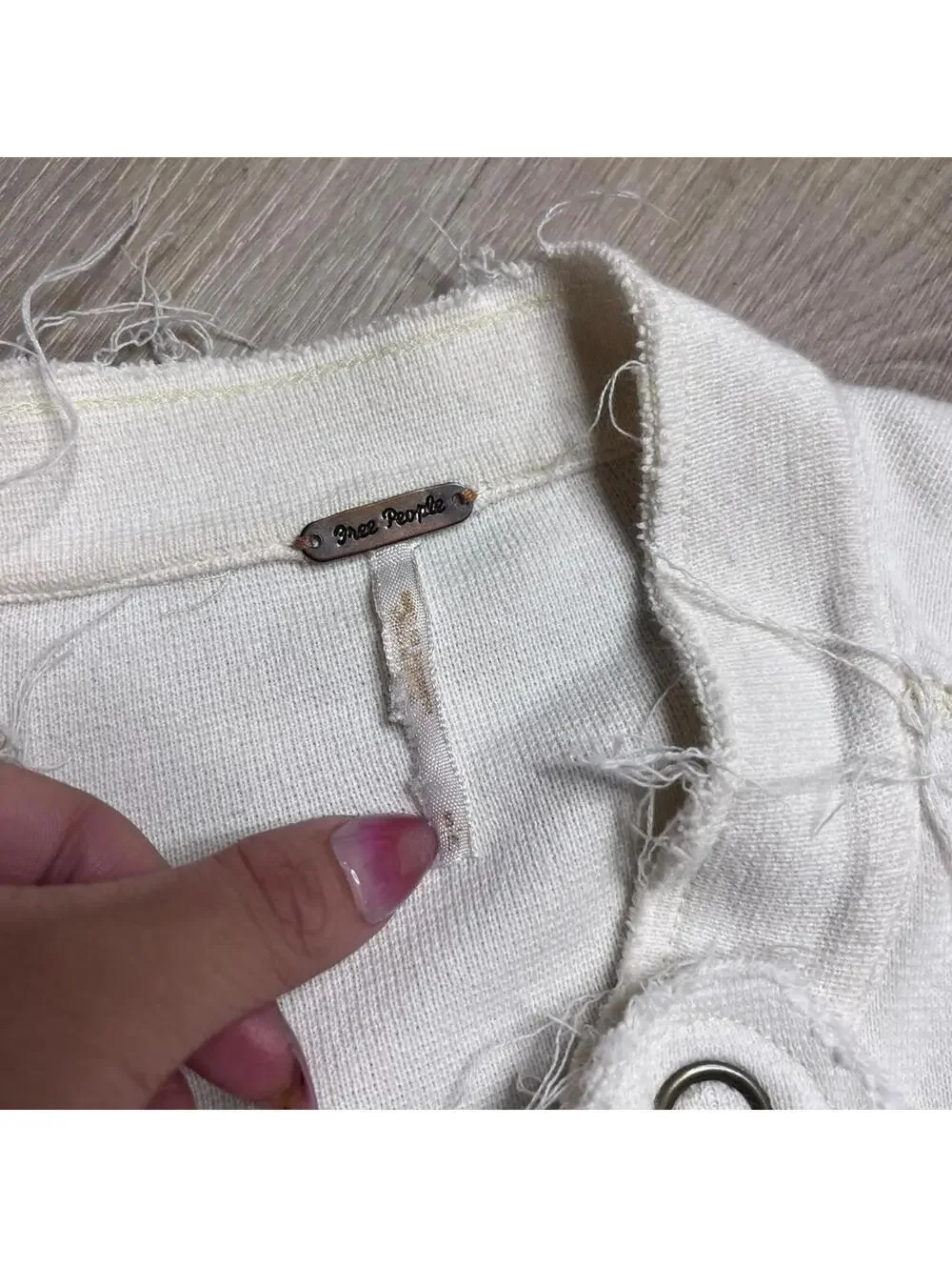 free people euro zip up jacket